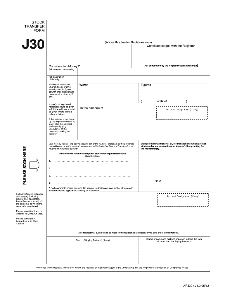 2013 2021 UK Jordans Form J30 Fill Online Printable Fillable Blank 