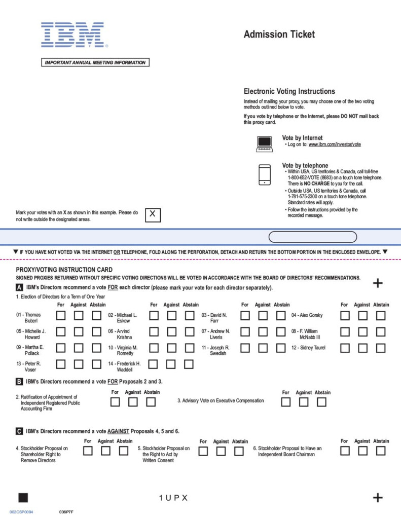 2019 IBM Proxy Statement