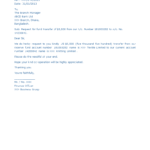 Bank Fund Transfer Letter Format Templates At Allbusinesstemplates