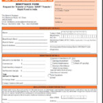 Bank Of Baroda Tt Form 2019 2020 2021 Eduvark