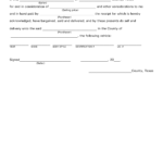 Bill Of Sale Texas Dmv Bill Of Sale Form