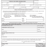 Bill Of Sale Vehicle Or Vessel Template New Mexico Motor Vehicle