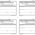 CDOT Form 525 Download Printable PDF Or Fill Online Vehicle Transfer Of