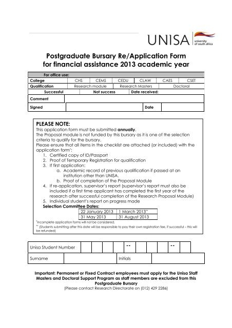 Credit Application Form Unisa Darrin Kenney s Templates