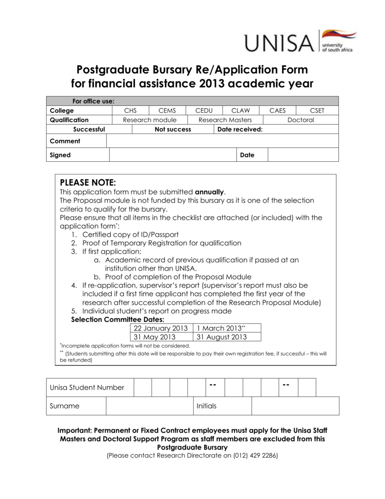 Credit Application Form Unisa Darrin Kenney s Templates