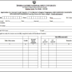 Credit Transfer Form IGNOU 2020 2021 Student Forum