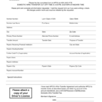 Domestic Wire Transfer Request Form Atlanta Postal Credit Fill Out