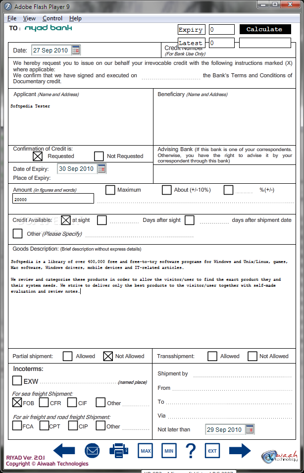 Download Riyad Bank LC Form 1 0