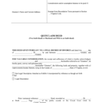 Fill Edit And Print Virginia Quitclaim Deed Pursuant To A Final Decree