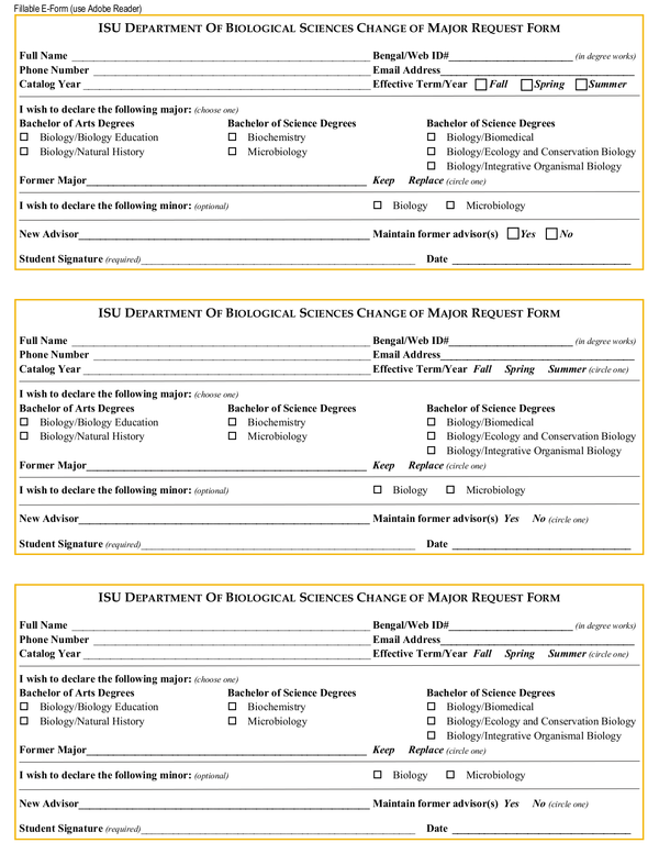 Fill Free Fillable Forms Idaho State University