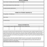 Fillable Form Vr 470 Restricted Power Of Attorney To Sign For Vehicle