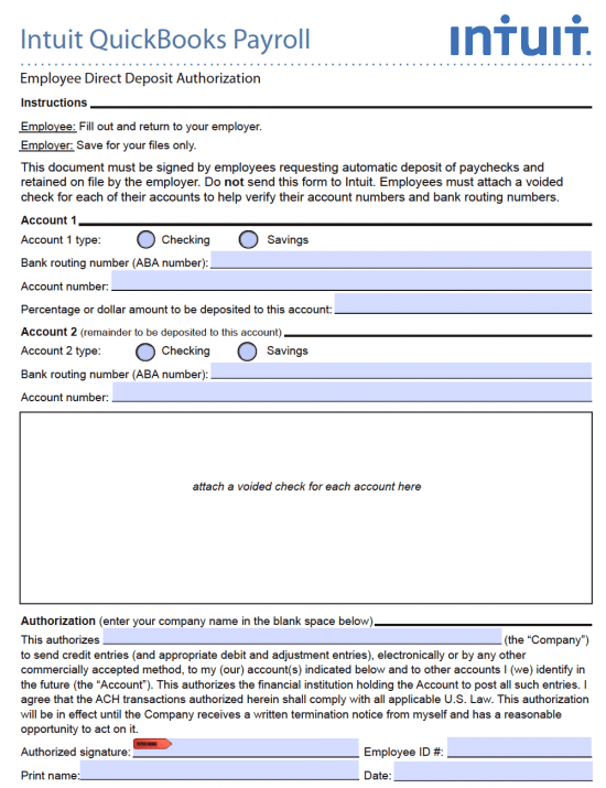 Follow The Steps To Activate Quickbooks Direct Deposit The Standard Daily