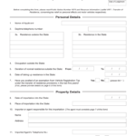 Form 1076 Transfer Residence Fill Online Printable Fillable Blank