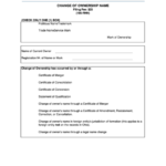 Form 558 Change Of Ownership Name State Of Ohio Printable Pdf Download