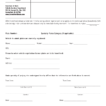 Form VSD707 Download Fillable PDF Or Fill Online Request For Transfer