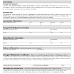 Form VTR 203 Download Fillable PDF Or Fill Online Salvage Vehicle