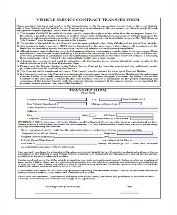 FREE 33 Service Forms In PDF