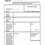 FREE 38 Transfer Forms In PDF Ms Word Excel