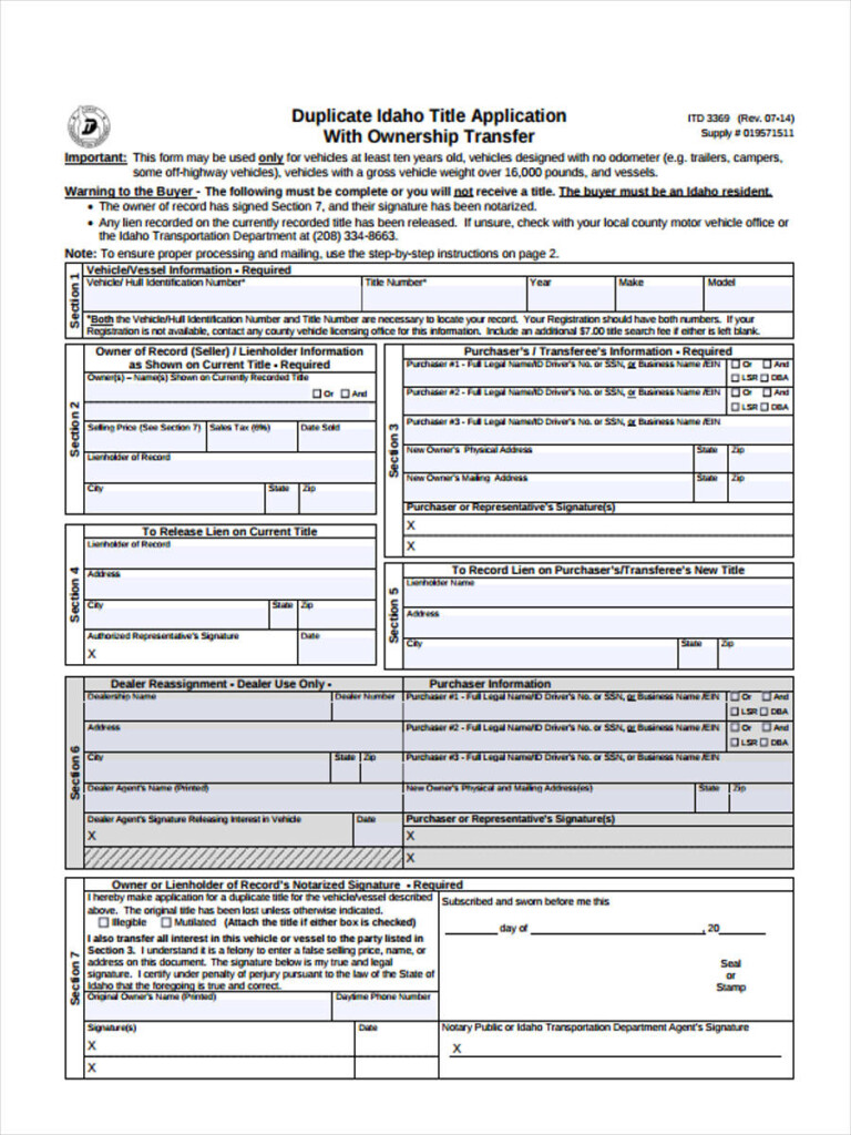 FREE 43 Sample Transfer Forms In PDF Ms Word Excel