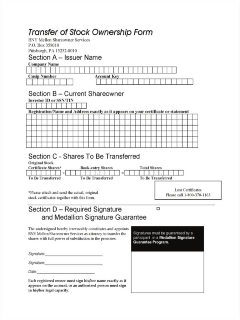 FREE 43 Sample Transfer Forms In PDF Ms Word Excel