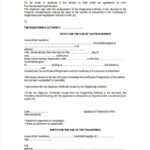 FREE 5 Motor Vehicle Transfer Forms In MS Word PDF