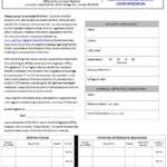 FREE 50 University Forms In PDF MS Word MS Excel