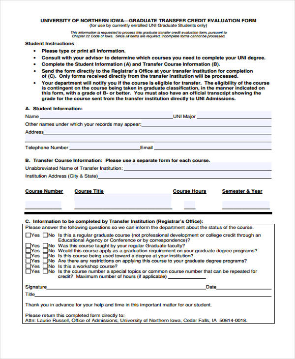 FREE 54 Student Evaluation Forms In PDF