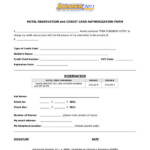 FREE 8 Hotel Credit Card Authorization Forms In PDF MS Word Excel