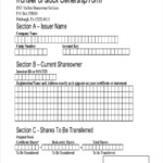 FREE 8 Stock Transfer Forms In PDF Ms Word