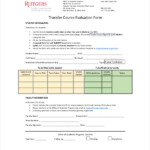 FREE 9 Sample Course Evaluation Forms In MS Word PDF