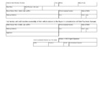 Free Arizona DMV Bill Of Sale Form PDF DOCX