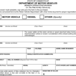 Free Connecticut Motor Vehicle Bill Of Sale Form PDF 198KB 1 Page s