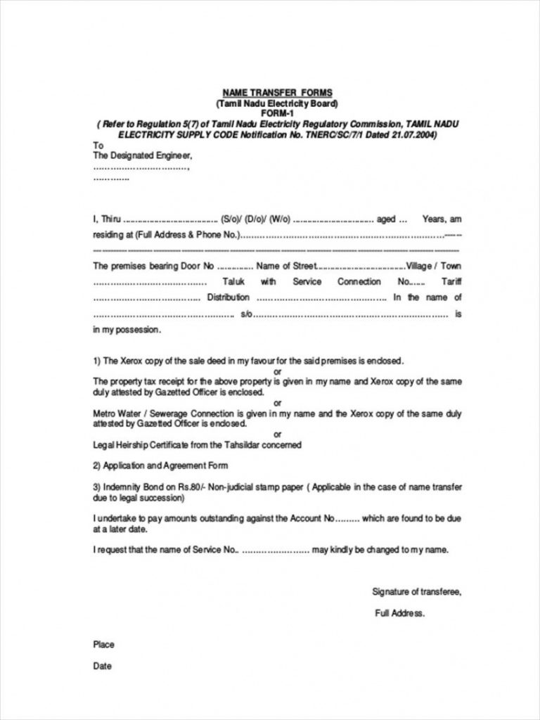 Free Free 6 Land Transfer Forms In Pdf Ms Word Property Transfer 