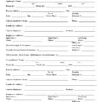 Free Printable Preliminary Credit Application Form PDF