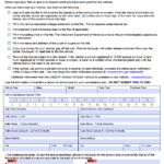 Free Wisconsin DMV Bill Of Sale Form For Motor Vehicle Trailer Or