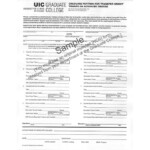 Graduate Student Forms Graduate College University Of Illinois At