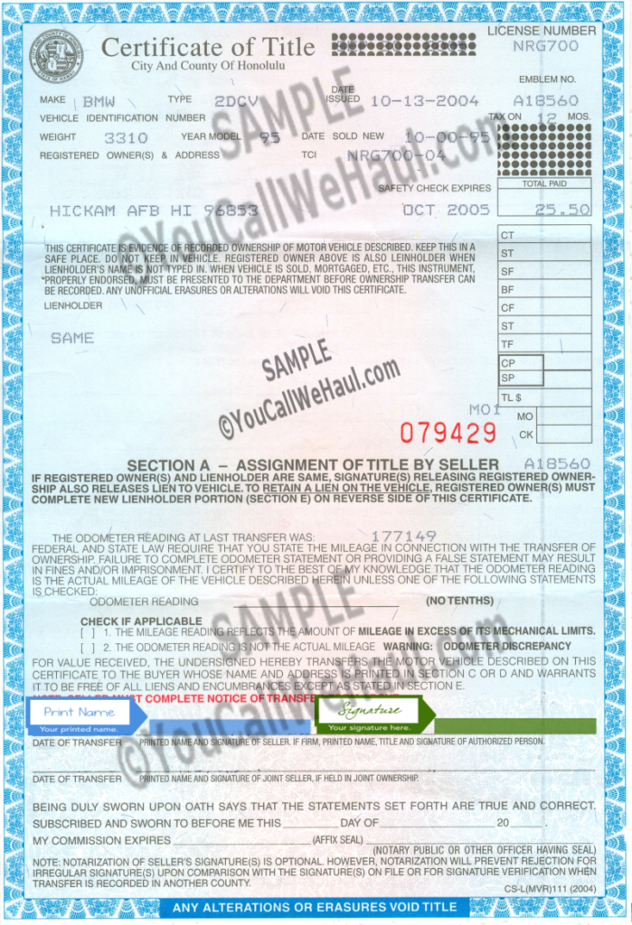 Hawaii Motor Vehicle Registration Motorcyclepict co