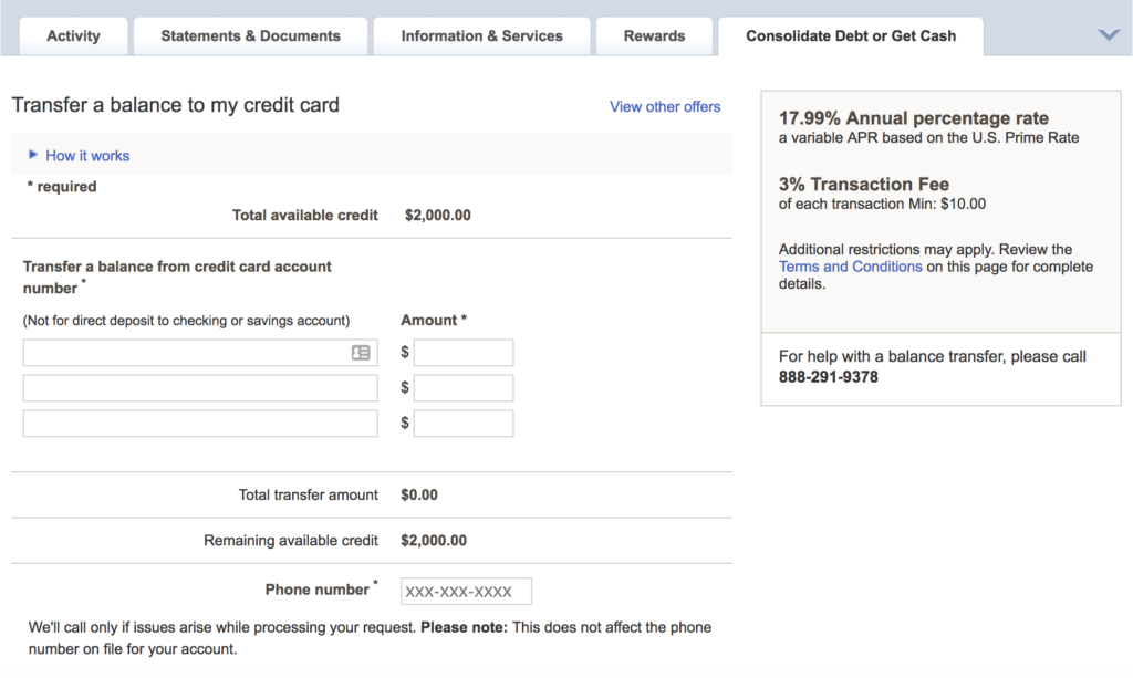 How Do I Transfer A Balance To A New Credit Card SuperMoney 