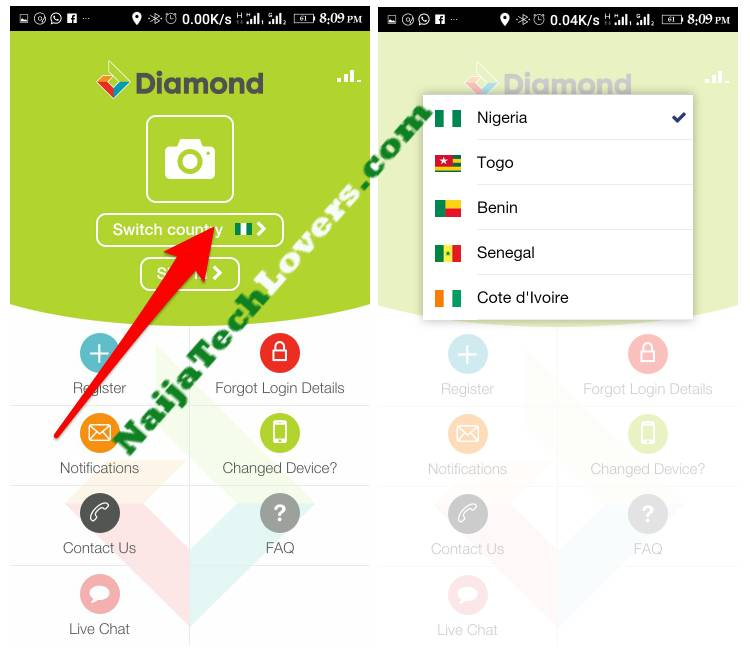 How To Increase Your Diamond Bank Mobile App Transfer Limit 