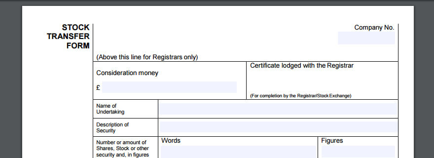 How To Transfer Company Shares