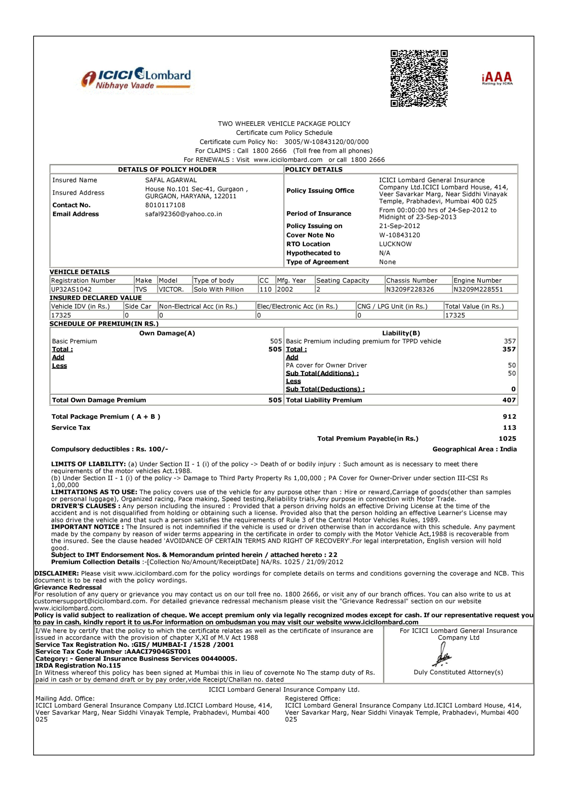 Pdf Icici Lombard Claim Form For Motor Vehicle Pdf Download Instapdf 8554