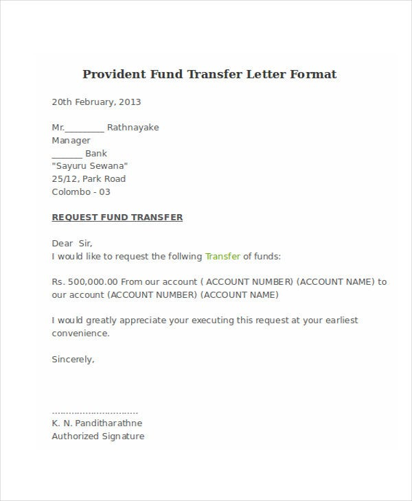 Internet Banking Transaction Limit Increase Request Letter Format
