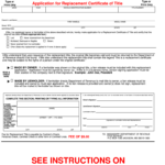 Lost Car Title Ms Fillable Form Fill Out And Sign Printable PDF