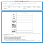 Metlife Change Of Ownership Form Fill Online Printable Fillable