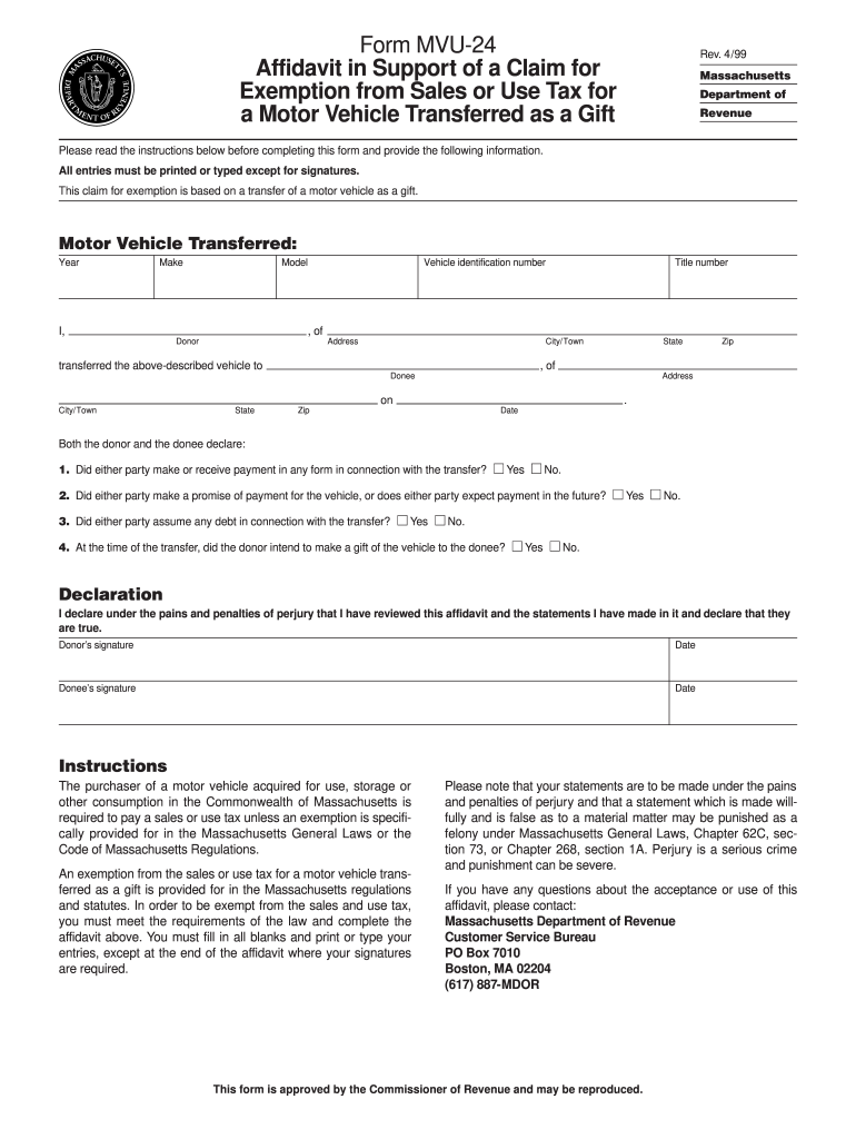 Mvu 24 Fill Out And Sign Printable PDF Template SignNow