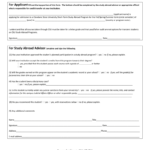 Non CSU Study Abroad Advisor Approval Form For Applicant