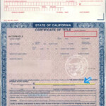 Ohio Car Title Example For A Sample Of Notarized Car Title Transfer