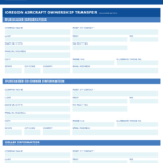 Oregon Oregon Aircraft Ownership Transfer Download Fillable PDF