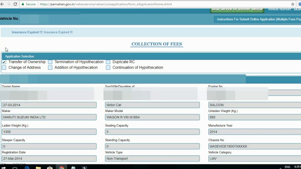 Parivahan Makes RTO Vehicle Ownership Transfer Online In Delhi Ncr In 