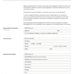 Pet Ownership Transfer Form Pdffiller Com Fill Online Printable